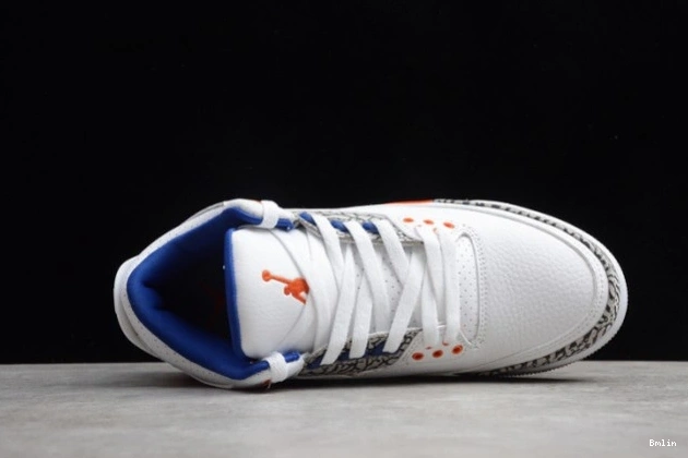 Bmlin Shoes Jordan Retro 'Knicks Rivals' 3 136064-148 Air 0815
